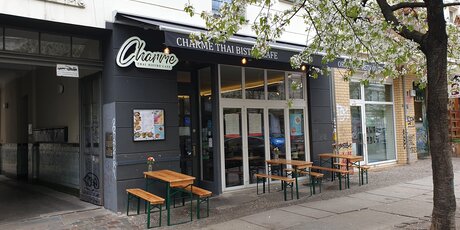 Ansicht Straße / Charme Thai Bistro Café