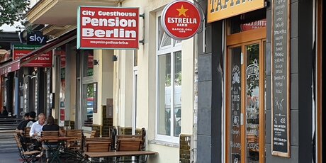 Außenfront / City Guesthouse Pension Berlin
