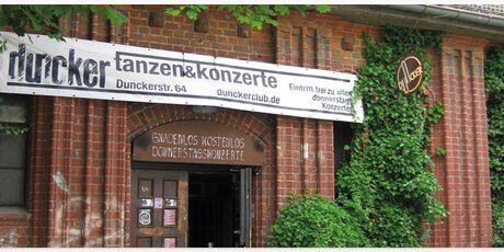 Dunckerclub Front und Eingang