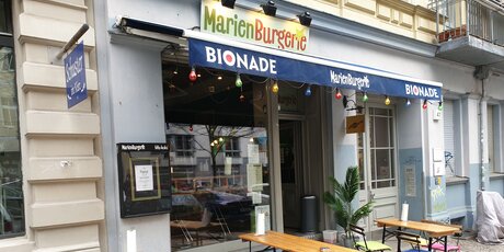 Ansicht Straße / MarienBurgerie