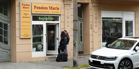Außenfront / Pension Marie