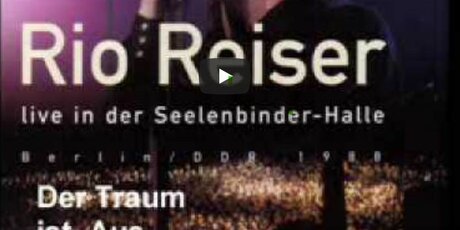 Rio Reiser live in der Werner-Seelenbinder-Halle.