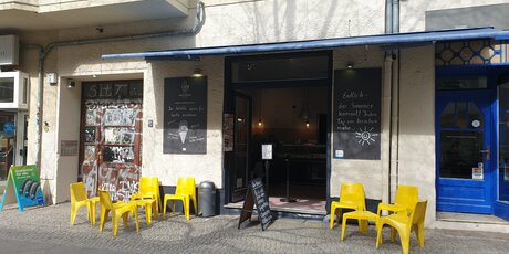 Ansicht Straße / Rosa Canina Organic Icecream