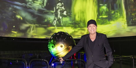Peter Schilling im Zeiss-Großplanetarium