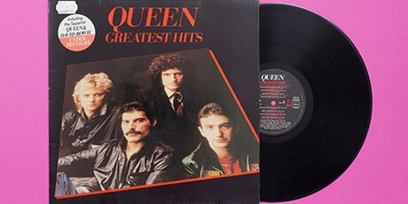 Schallplatte der Band QUEEN