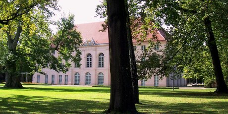 Schlosspark mit Schloss Schönhausen