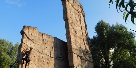 Schwedter Nordwand im Mauerpark