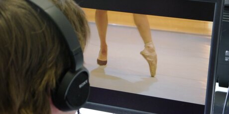 User beim Livestreaming