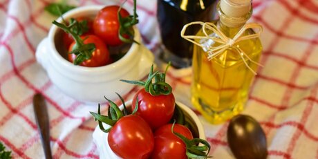 Tomaten in Schalen