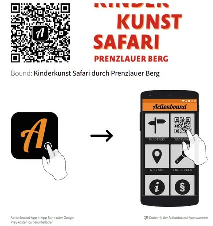 QR Code KINDER KUNST SAFARI Prenzlauer Berg