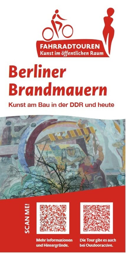 Flyer Fahrradtour Berliner Brandmauern