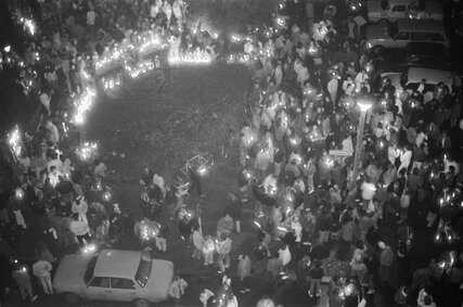 Gethsemanekirche 1989 - Protest Gethsemanekirche 1989 - Protest