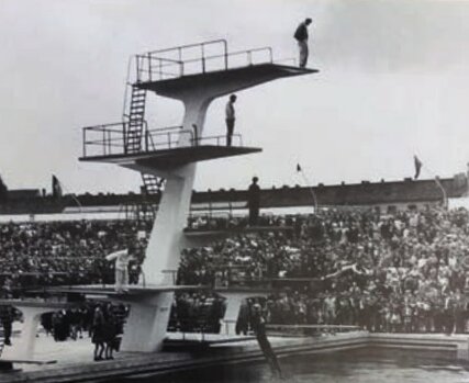 Pankower Freibad - Eröffnung 1960 Pankower Freibad - Eröffnung 1960