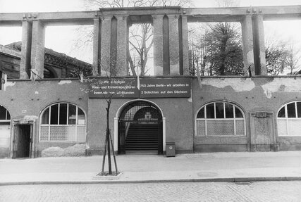 Pfefferberg Senefelder Platz - 1980er Jahre Pfefferberg Senefelder Platz - 1980er Jahre