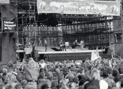 Radrennbahn Weißensee - Bruce-Springsteen-Konzert 1988 Radrennbahn Weißensee - Bruce-Springsteen-Konzert 1988