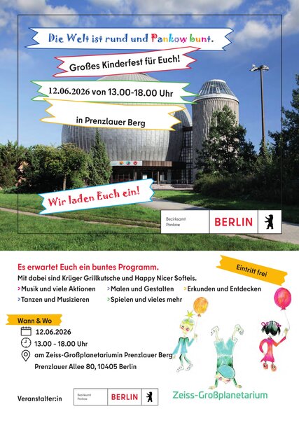 Kinderfest 2026 - Planetarium Kinderfest 2026 - Planetarium