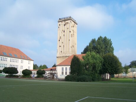 Heinersdorf  Wasserturm & Rathaus