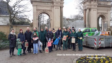 Pankow räumt auf - Bürgerpark Pankow