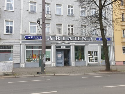 Ansicht Straße / Ariadna Apart Haus