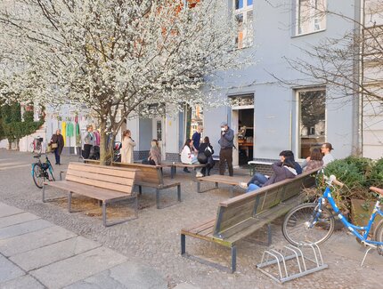 Ansicht Straße / Bonanza Coffee Heroes