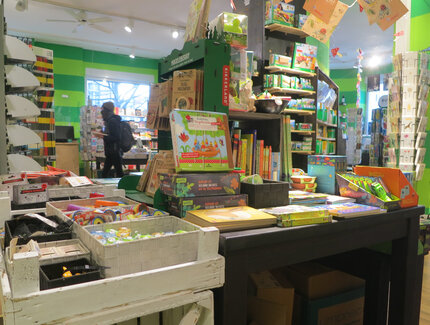 Innenansicht Bücherregale