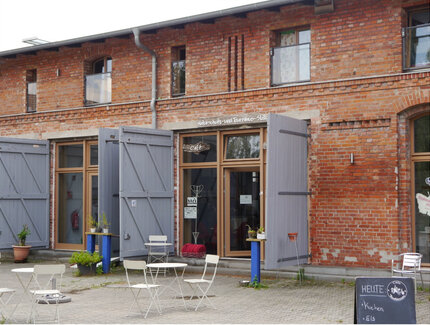 Café Traktorista im StadtGut Blankenfelde