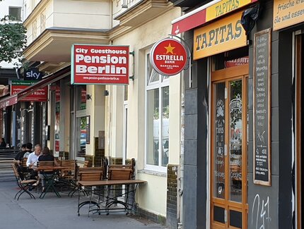 Außenfront / City Guesthouse Pension Berlin