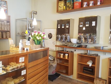 Innenansicht der Rösterei Coffee Star in Prenzlauer Berg