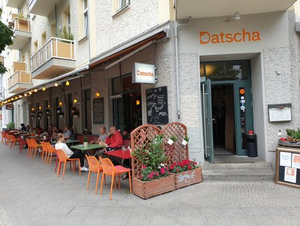 Ansicht Straße / Restaurant Datscha