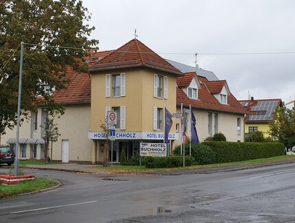 Ansicht Straße / Hotel Buchholz