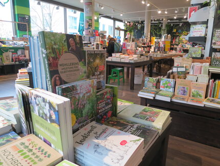 Innenansicht in der Kiezbuchhandlung