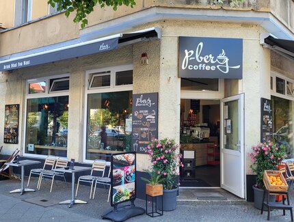 Ansicht Straße / P-Berg Coffee