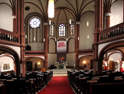 Kirchenschiff der Gethsemanekirche, Berlin