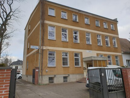 Ansicht Straße / Pension Manthey