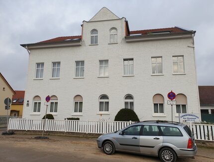 Ansicht Straße / Pension Wesemann