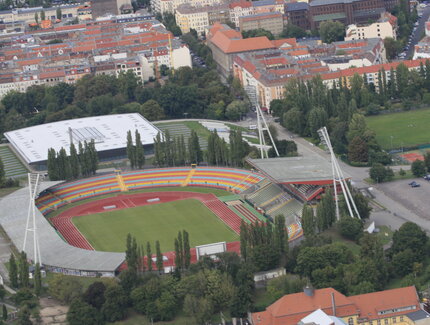 Ludwig-Jahn-Sportpark, Luftbild