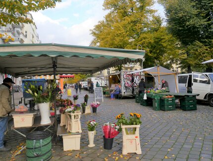 Wochenmarkt Helmholtzplatz, Prenzlauer Berg