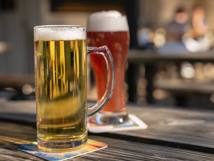 Bierglas mit Bier
