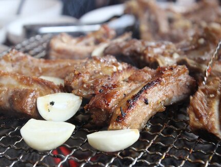 Rippchen auf dem Grill