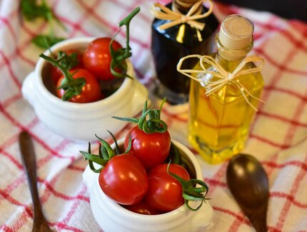 Tomaten in Schalen
