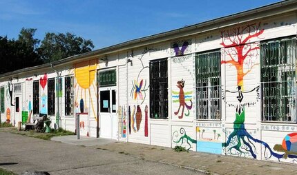 Fassade Kinder- und Jugendklub Maxim