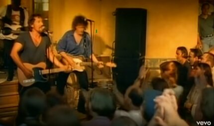 Aus Videodreh im  Cafe Eckstein. Bruce Springsteen Hungry Heart