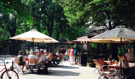Café Sommerlust mit Sommergarten