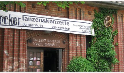 Dunckerclub Front und Eingang