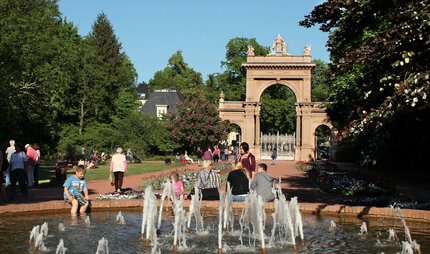 Eingangstor Bürgerpark Eingangstor Bürgerpark
