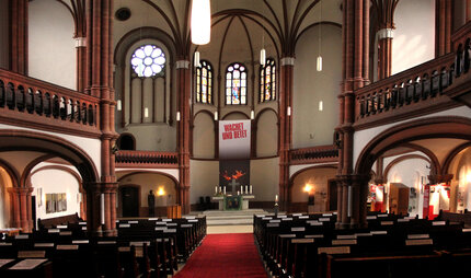 Kirchenschiff der Gethsemanekirche, Berlin