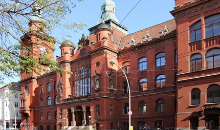 Rathaus Pankow, Aussenansicht