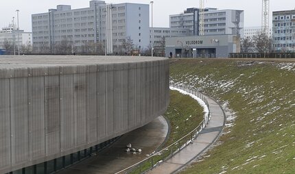 Ansicht Park / Velodrom