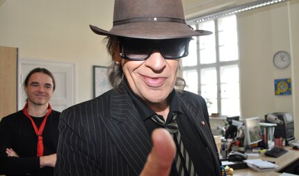 Udo Lindenberg im Rathaus Berlin Pankow